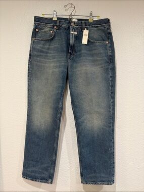 Closed Women's Faded Blue Straight-Leg Jeans